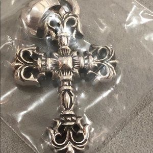 Chrome Hearts | Jewelry | Chrome Heart Flame Cross | Poshmark